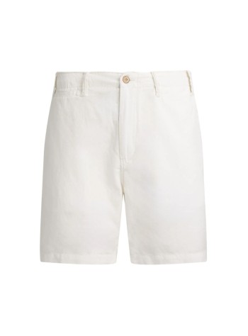 polo ralph lauren short pant man8.5-inch classic fit linen-cotton short - 710741375502 deckwash white