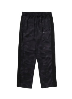 bape pant  mancolor camo metal logo relaxed fit track sweat pants m - 1l80152315 black