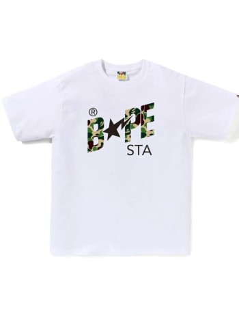 bape t-shirt manabc camo bape sta logo tee m - 1l80110008 whxgr 2