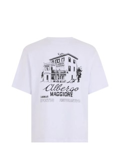 laminar camiseta hombre t-shirt stampa albergo maggiore - jg00080ul52000 1000