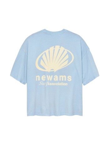 new amsterdam t-shirt mancorporate logo tee - 2601086001 baby blue 2