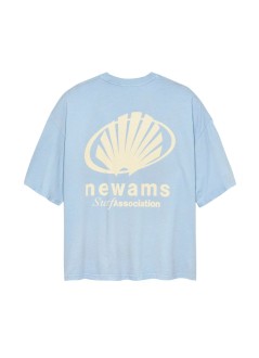 new amsterdam t-shirt mancorporate logo tee - 2601086001 baby blue