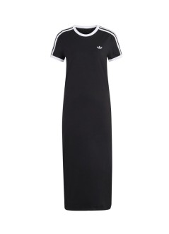 adidas originals vestido mujer 3s dress - kd7978 black white