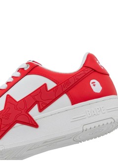 bape sneaker manbape sta os #2 m2 - 1l80191307 red