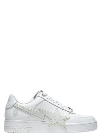 bape sneaker manbape sta os #2 m2 - 1l80191307 white