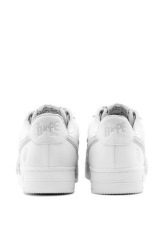 bape sneaker manbape sta os #2 m2 - 1l80191307 white
