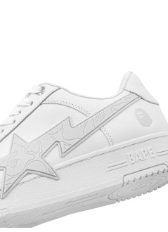 bape sneaker manbape sta os #2 m2 - 1l80191307 white
