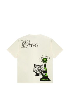 aape by a bathing ape camiseta hombre aape theme main tee - aaptem1754xxp gyd