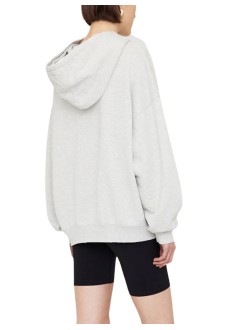 anine bing sweater womanharvey sweatshirt - s085185002 washed black