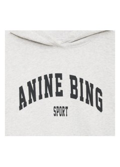 anine bing sweater womanharvey sweatshirt - s085185002 washed black