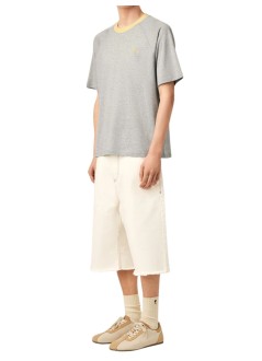 ami camiseta hombre teeshirt with ami de coeur embroidery - hts390je0211 a157