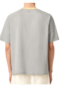 ami camiseta hombre teeshirt with ami de coeur embroidery - hts390je0211 a157