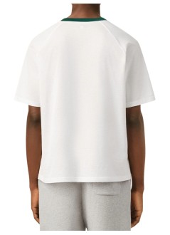 ami camiseta hombre teeshirt with ami de coeur embroidery - hts390je0211 a158