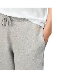 ami pant  mansmall embroidered ami de coeur trackpants - htr880730 096