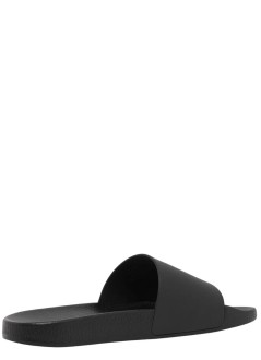polo ralph lauren beach manpolo slide-sandals-slide - 809852071011 black white pp