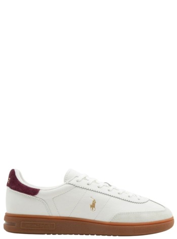 polo ralph lauren sneaker hombre bedford pp-sneakers-low top lace - 809p13078003 deckwash white harvard wine