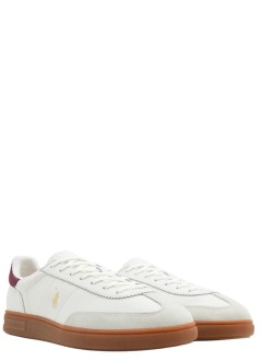polo ralph lauren sneaker hombre bedford pp-sneakers-low top lace - 809p13078003 deckwash white harvard wine