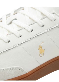 polo ralph lauren sneaker hombre bedford pp-sneakers-low top lace - 809p13078003 deckwash white harvard wine
