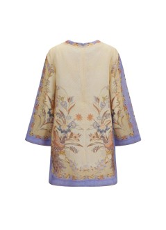 zimmermann dress womanindra tunic mini dress - 8076dss262 bsfl