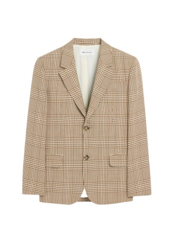 ami outerwear hombre straight single breasted jacket - hbv767wv0196 a029