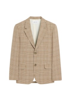 ami outerwear manstraight single breasted jacket - hbv767wv0196 a029