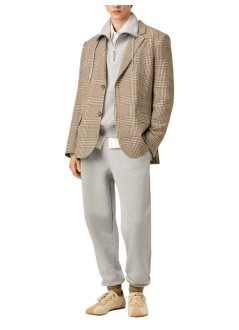 ami outerwear manstraight single breasted jacket - hbv767wv0196 a029