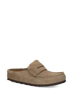 birkenstock zueco mujer naples wrapped leve - 1029710 taupe