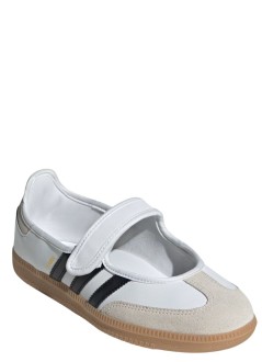adidas originals sneaker mujer samba jane w - jr1402 ftwwht alumin cblack