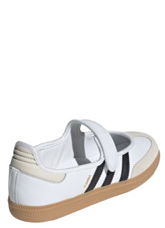 adidas originals sneaker mujer samba jane w - jr1402 ftwwht alumin cblack