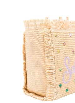 mc2 handbag mujer colette straw n - col0017 02748l