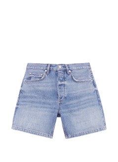 anine bing pantalon corto mujer delaney short - a0512255whd92 vintage blue