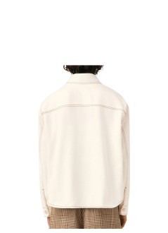 ami outerwear manami de coeur overshirt - hjk908de0127 136