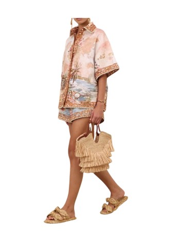 zimmermann camiseria mujer mahon shirt - 7632tss263 ismb 2