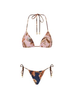 zimmermann bikini 2 pieces womanaster spliced tri bikini - 1839wss261 spli