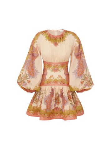 zimmermann dress womanindra mini dress - 5515dss262 ctsf