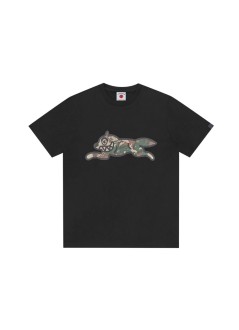 icecream t-shirt mancamo running dog woodland t-shirt - ic24s40 black