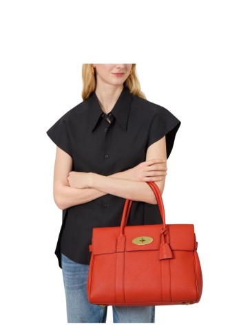 mulberry handbag womanbayswater small classic grain - hh2873205 n663 2