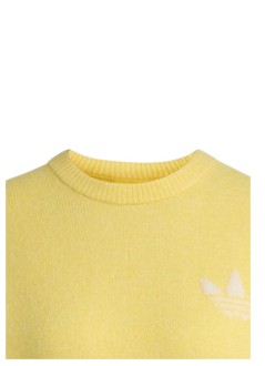 adidas originals sweater womanknitted sweater - ld4476 almost yellow