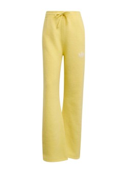 adidas originals pant  womanknitted pants - ld4479 almost yellow