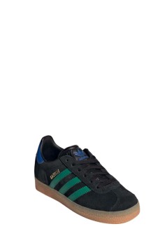 adidas originals sneaker junior gazelle c - ki7134 cblack eqtgrn royblu