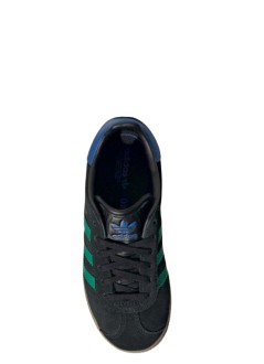 adidas originals sneaker junior gazelle c - ki7134 cblack eqtgrn royblu