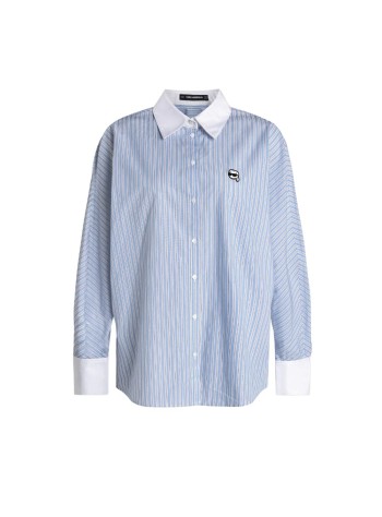 karl lagerfeld camiseria mujer ikon stripe shirt - b3w11024 b72
