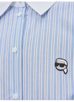 karl lagerfeld shirt womanikon stripe shirt - b3w11024 b72
