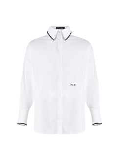 karl lagerfeld camiseria mujer sketch poplin shirt - b3w11011 100