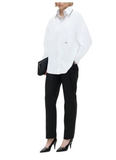 karl lagerfeld camiseria mujer sketch poplin shirt - b3w11011 100
