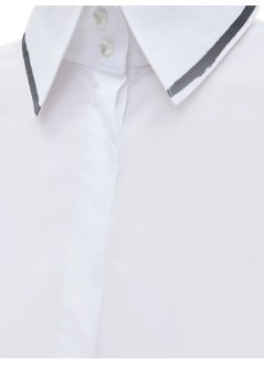 karl lagerfeld camiseria mujer sketch poplin shirt - b3w11011 100