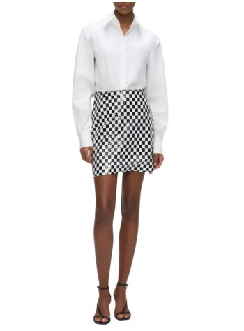 karl lagerfeld skirt womancheckerboard sequin skirt - b3w12022 101 2