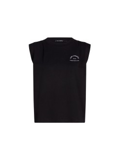 karl lagerfeld top mujer rsg sleeveless t-shirt - b3w17073 999