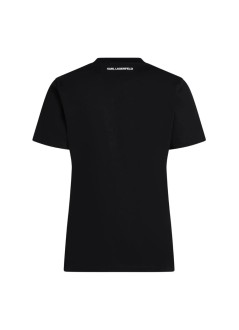 karl lagerfeld top mujer portrait regular t-shirt - b3w17069 999