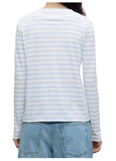 karl lagerfeld top mujer ikon aquarelle c lslv top - b3w17043 b61